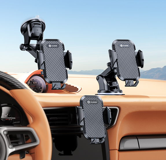 Portacellulare 3 in 1 per auto